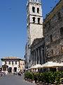 Assisi, a Palazzo del Poppolo s a Minerva templom