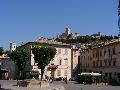 Assisi, httrben a Rocca Maggiore